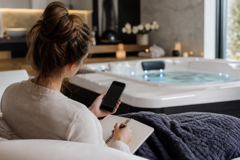 Illustration : Checklist avant de contacter une loveroom avec spa privatif