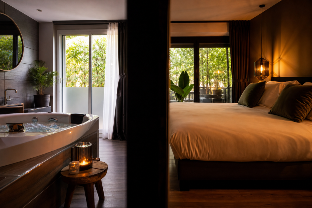 Illustration : Day use ou nuit en love room : quelle formule choisir ?
