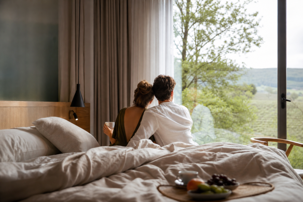 Illustration : Day use ou nuit romantique : que choisir pour votre parenthèse à deux ?