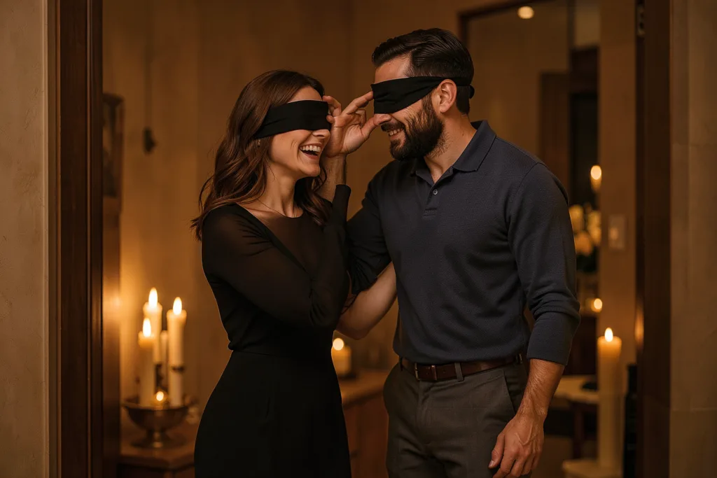 Illustration : Masque, lumière et musique : trois façons simples de changer d’ambiance
