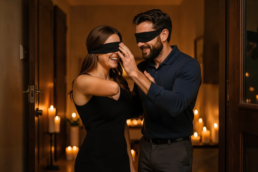 Illustration : Idée cadeau coquine pour couple : Les clés d’une expérience privative inoubliable