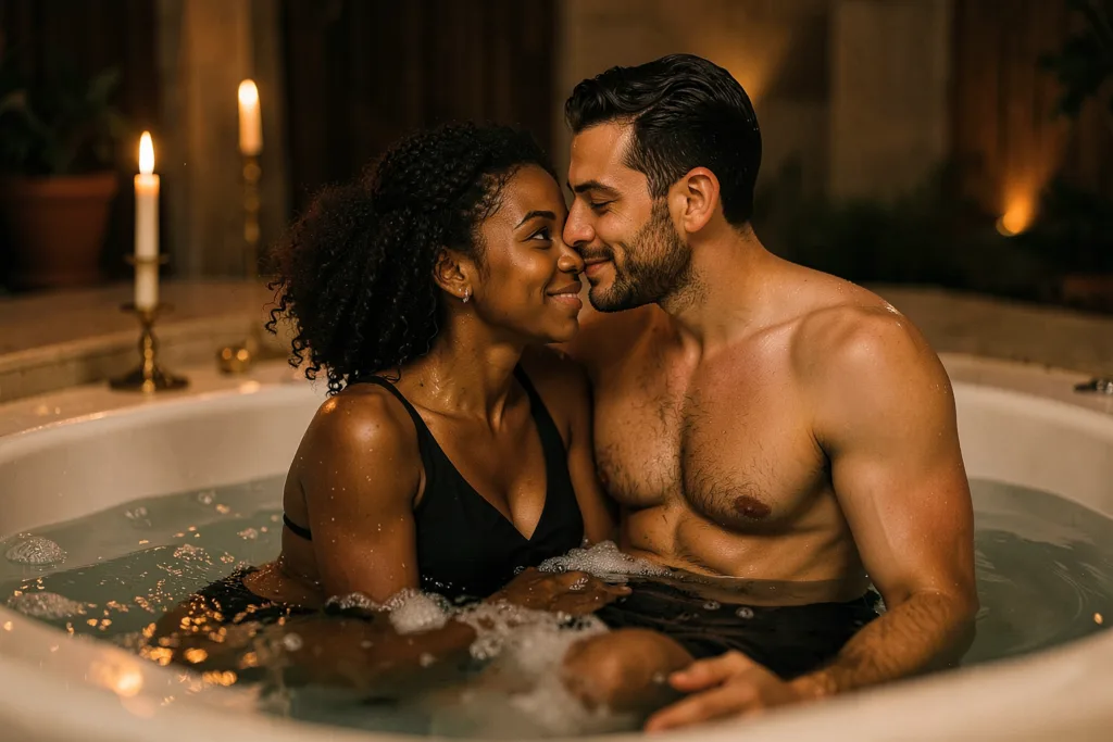 Illustration : Jacuzzi privatif jeunes parents : idées, préparation et conseils pour une parenthèse bien-être