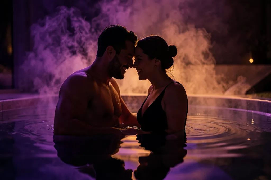 Illustration : Nuit coquine avec jacuzzi privatif : idées et conseils pour une expérience à deux