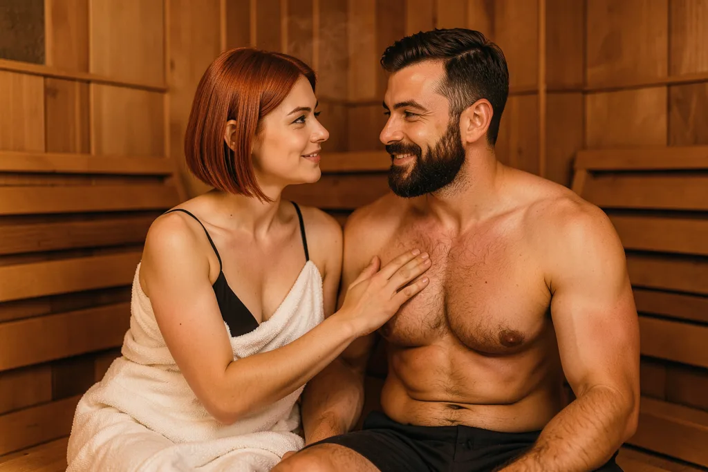 Illustration : Sauna privatif cadeau couple sans date : idées, préparation et conseils