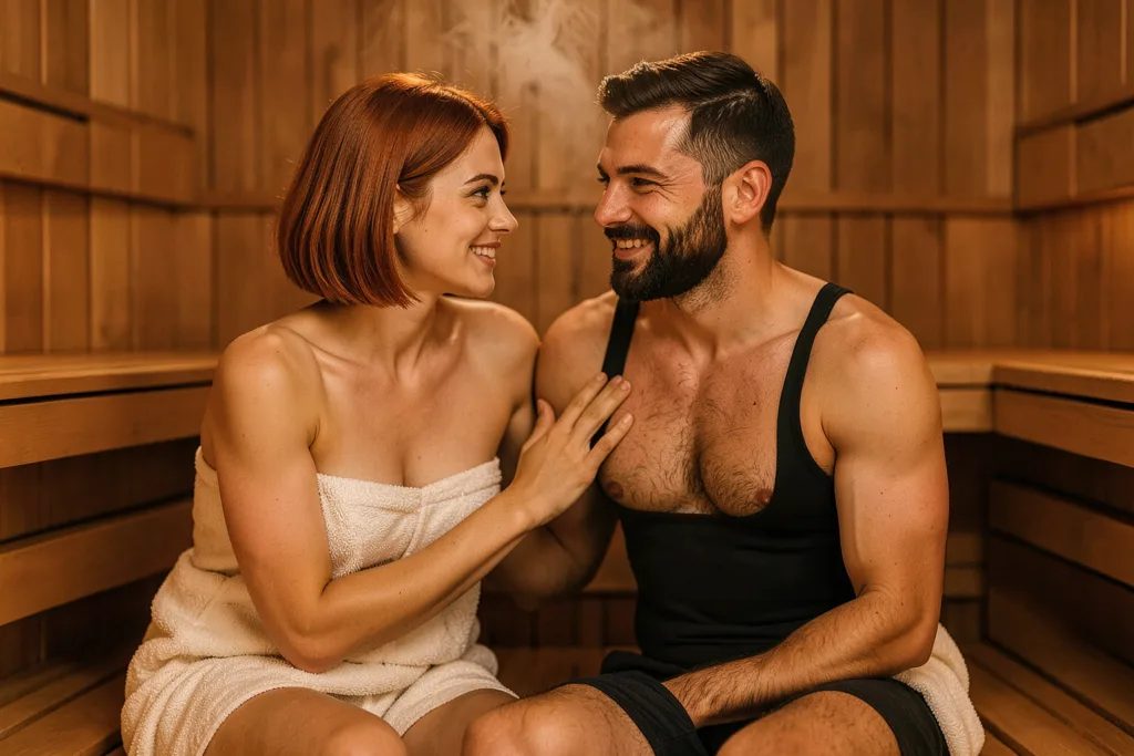 Illustration : Sauna privatif jeunes parents : idées, préparation et conseils pour une parenthèse bien-être